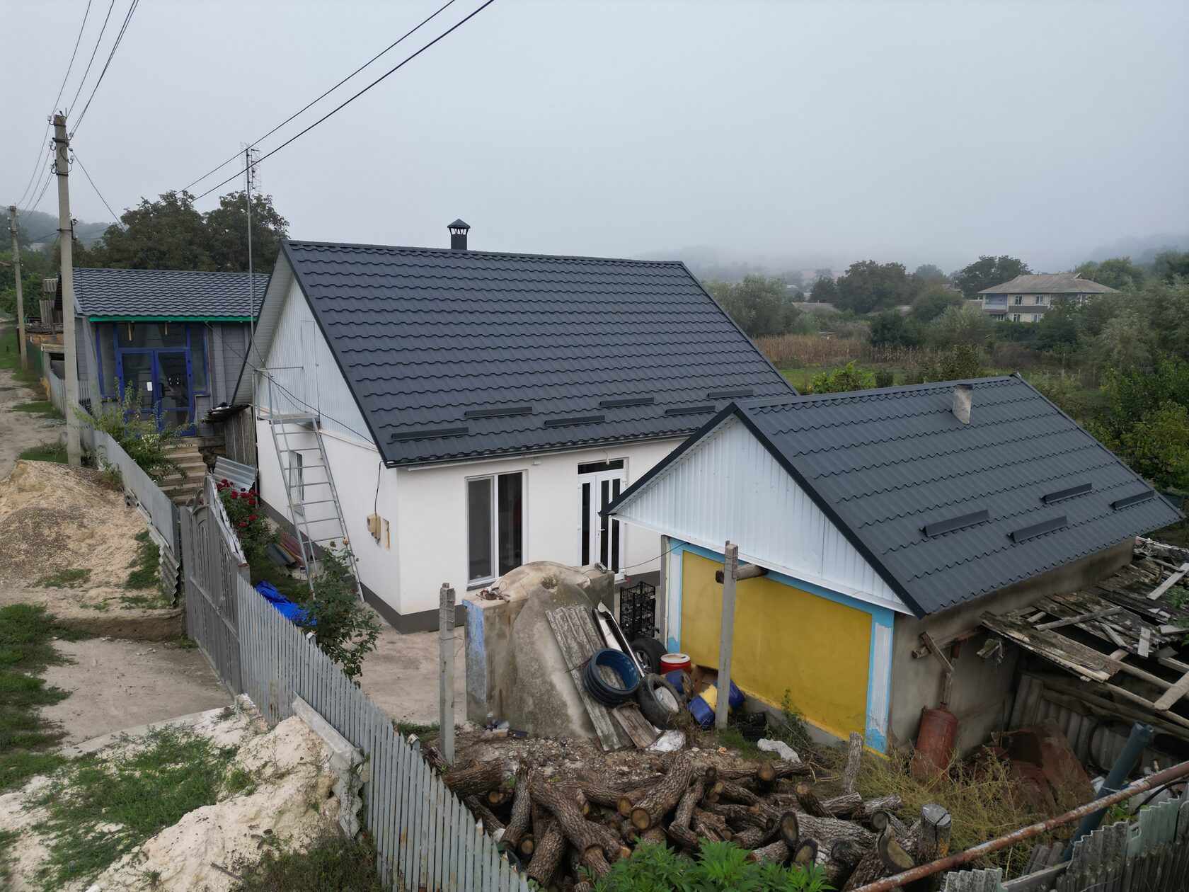 Țiglă metalică, Arctica, Coreea V-Matt, RAL 7024, Fîrlădeni, Căușeni