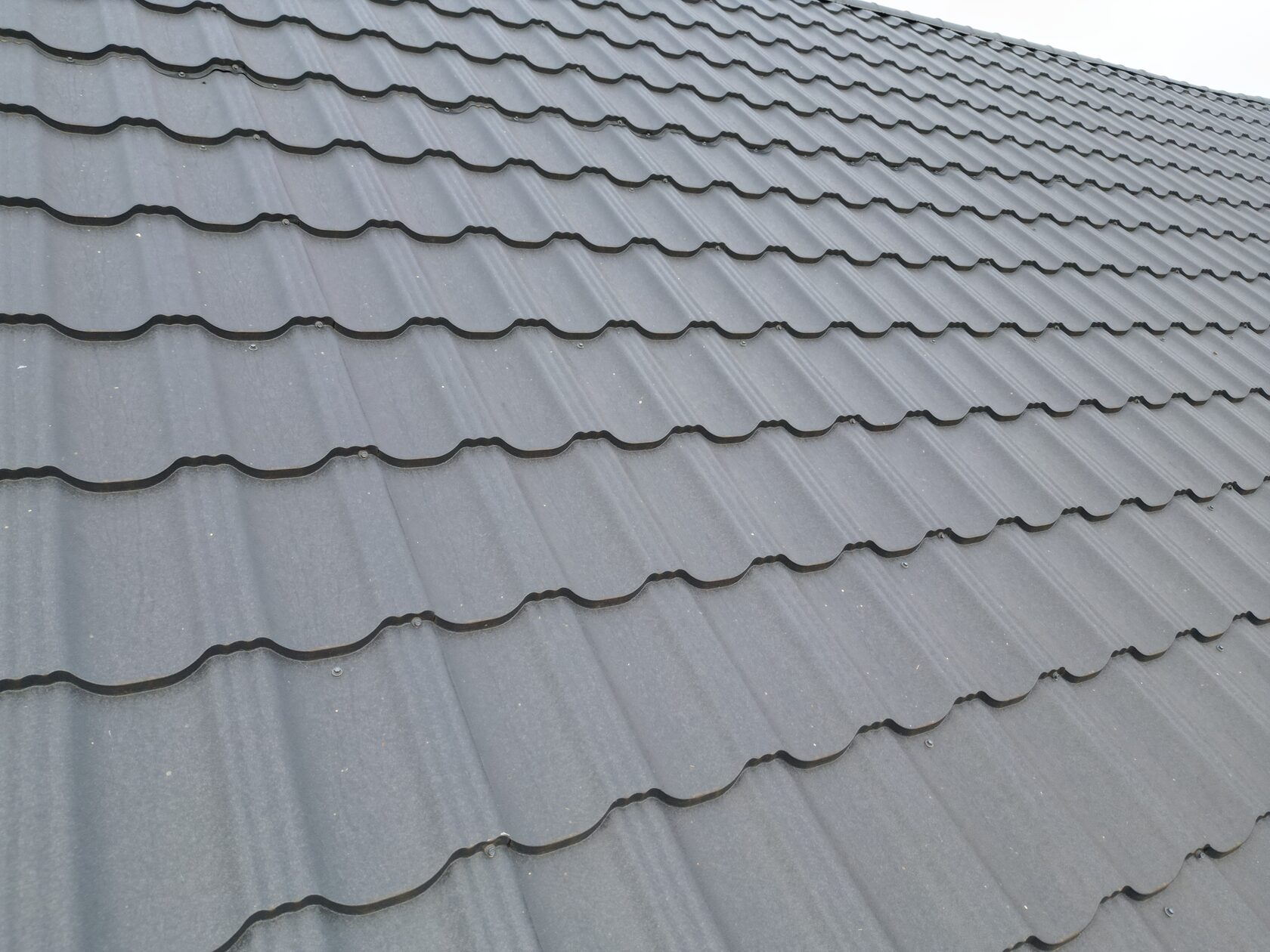 Țiglă metalică, Arctica, Coreea V-Matt, RAL 7024, Fîrlădeni, Căușeni