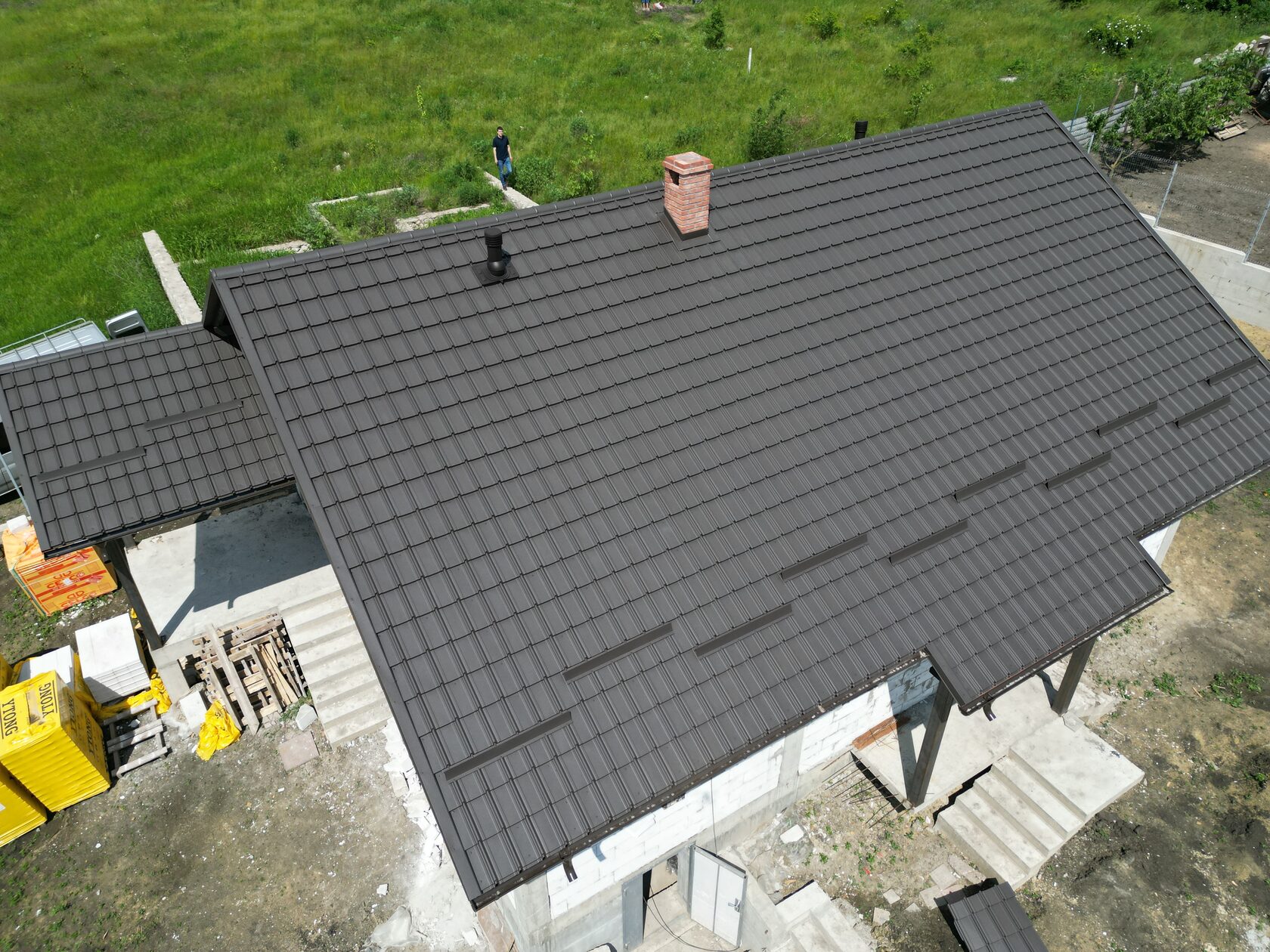 Țiglă metalică, Nordica, Grătiești, Chișinău