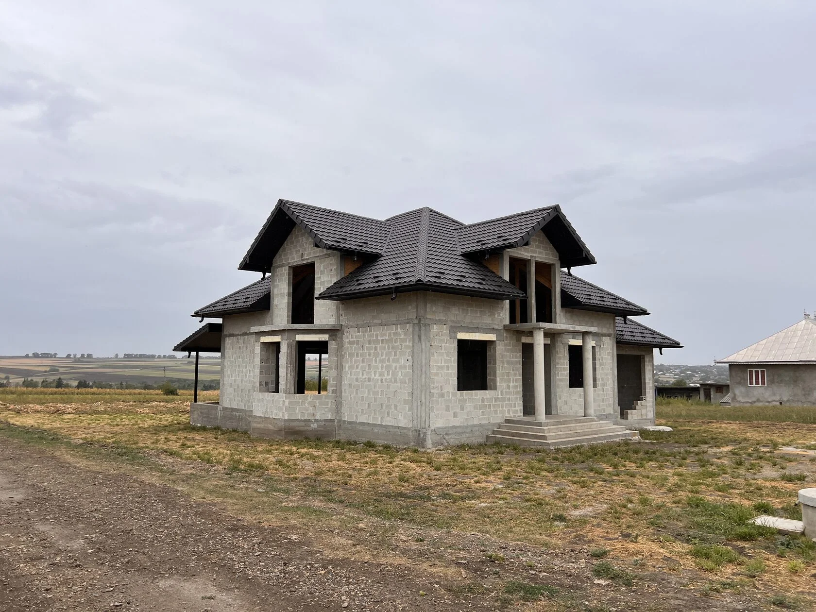 Țiglă metalică, SSAB, RAL 9005, Corjeuți, Briceni