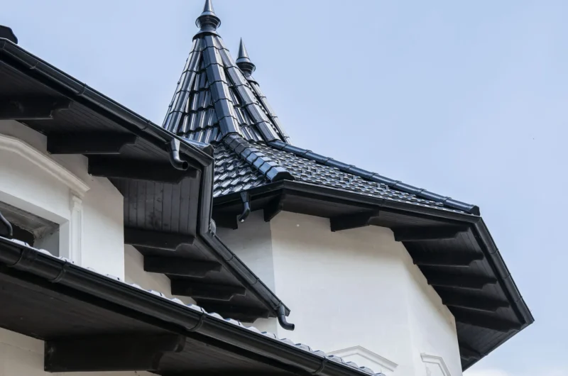 Țiglă ceramică, Creaton Rapido, Negru luci, Cojușna, Strășeni