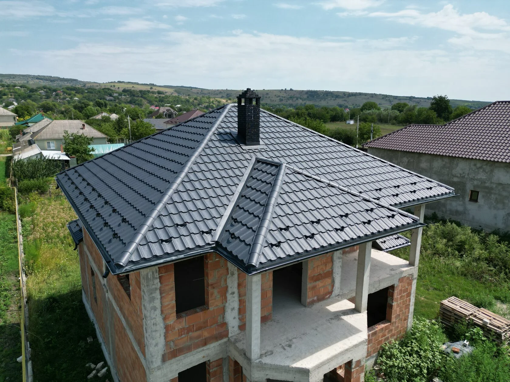 Țiglă metalică, Geneva, Logănești, Hîncești