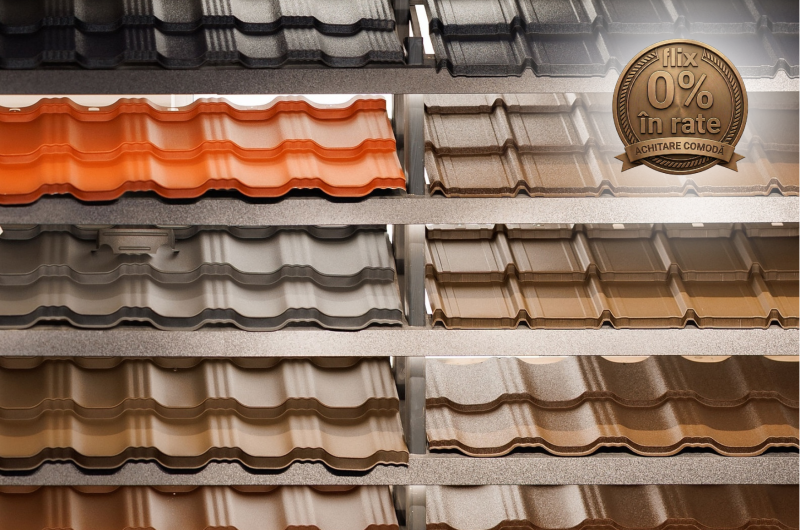 Acoperiș în rate, fără dobândă