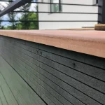 Terasă cu decking din lemn plastifiat WPC, Dumbrava, Chișinău