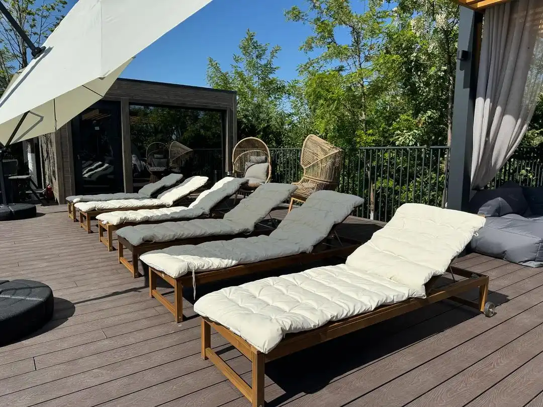 Vipvilla.md terasă cu decking WPC, Dumbrava, mun. Chișinău