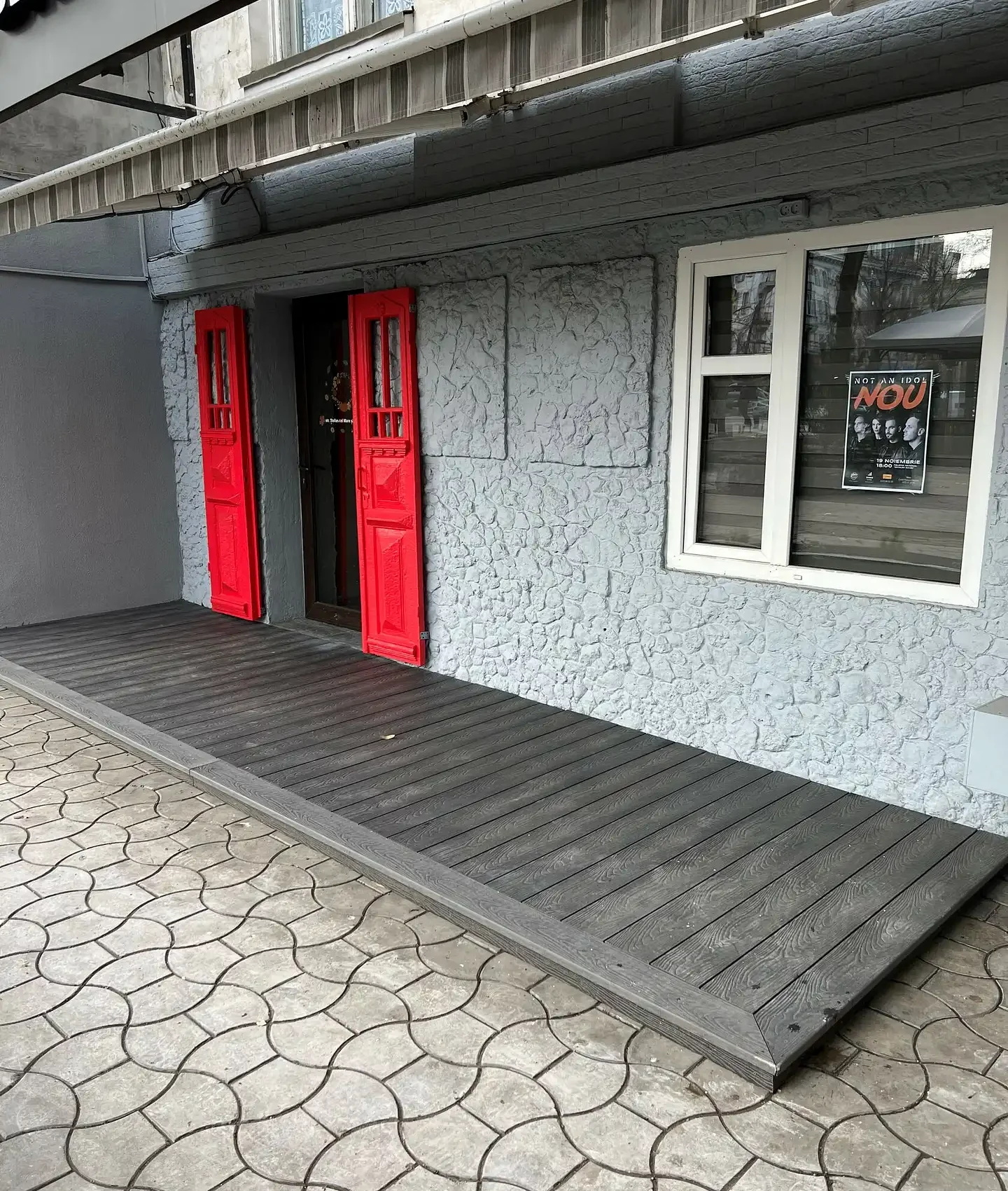 Terasă cu decking, sectorul Centru, mun. Chișinău