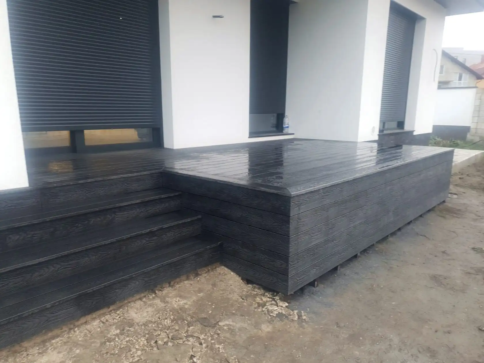 Терраса из декинга, г. Крикова, мун. Кишинев