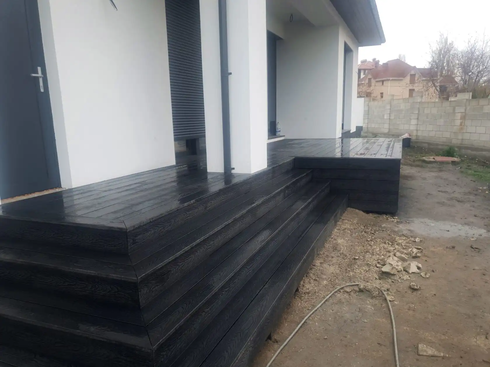 Терраса из декинга, г. Крикова, мун. Кишинев