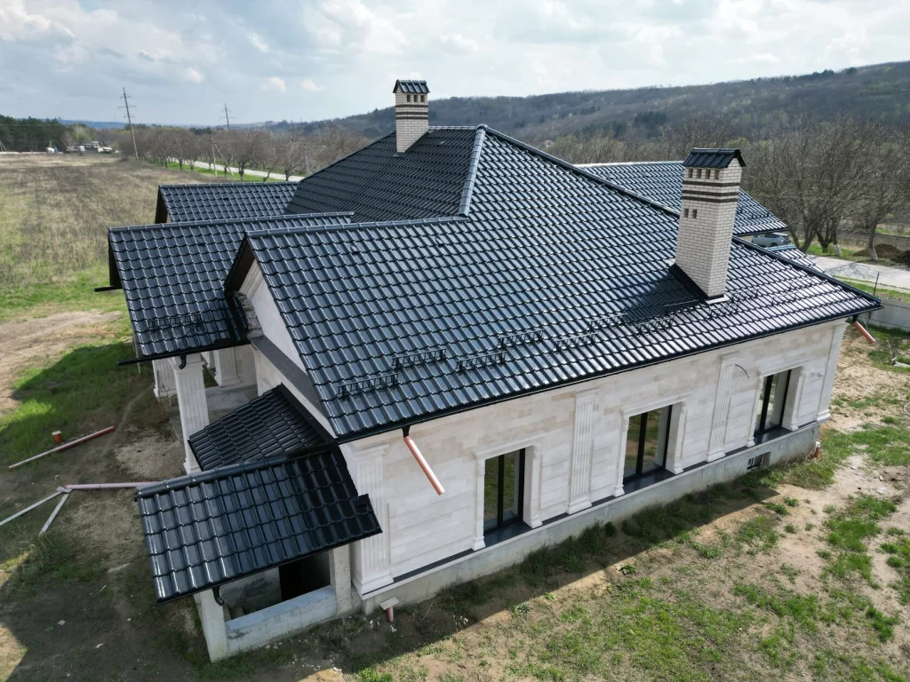Acoperiș cu țiglă ceramică CREATON în Republica Moldova