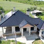 Țiglă ceramică, Creaton, Rapido Negru Luci, Ruseștii Noi, Ialoveni