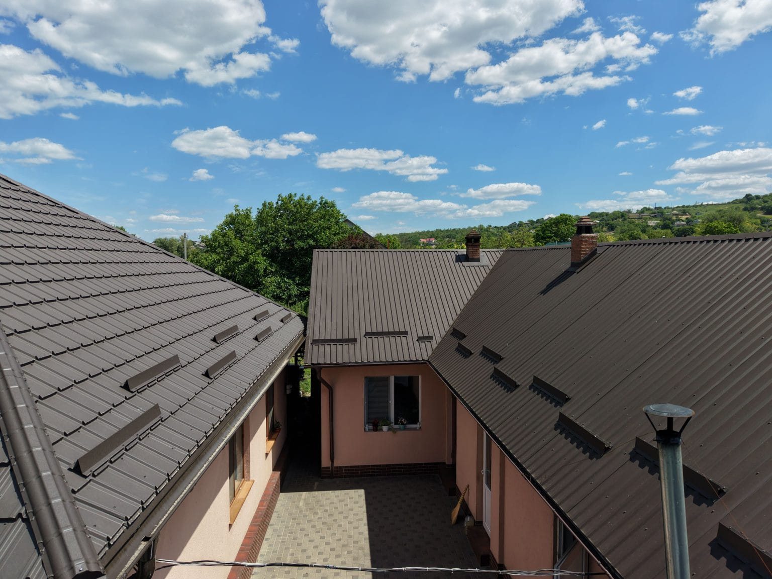 Țiglă metalică, Nordica, Sîngera, Chișinău