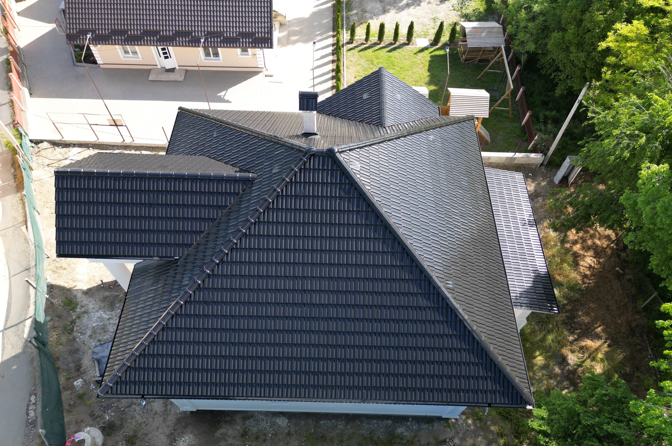 Țiglă ceramică, SwissporTON, Rapido Negru luci