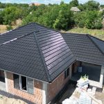 Керамическая черепица Creaton Rapido чёрный глянец