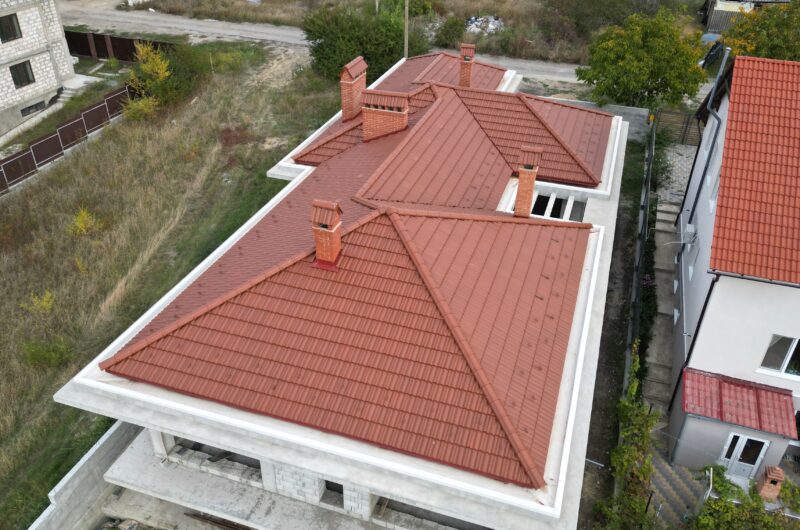 Acoperiș din țiglă ceramică SwissporTon, Rapido, Roșu Cupru