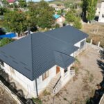 Acoperiș din țiglă metalică, model Arctica, RAL – 7016