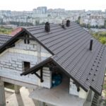 Acoperiș din țiglă metalică dublu modulară, Arctica, Chișinău