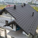 Acoperiș din țiglă metalică dublu modulară, Arctica, Chișinău