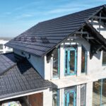 Acoperiș din țiglă ceramică SwissporTon, Rapido, Negru Luci