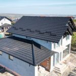 Acoperiș din țiglă ceramică SwissporTon, Rapido, Negru Luci