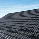 Acoperiș din țiglă ceramică SwissporTon, Rapido, Negru Luci