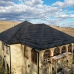 Acoperiș din țiglă metalică Arctica, RAL 9005 – Negru
