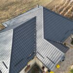 Acoperiș din țiglă metalică Arctica, RAL 9005 – Negru