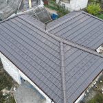 Acoperiș din țiglă ceramică, SwissporTon, Rapido, Maro închis