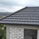 Acoperiș din țiglă ceramică, SwissporTon, Rapido, Maro închis