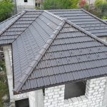 Acoperiș din țiglă ceramică, SwissporTon, Rapido, Maro închis