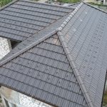Acoperiș din țiglă ceramică, SwissporTon, Rapido, Maro închis