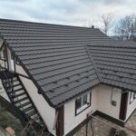 Țiglă metalică, Arctica – RAL 8019, Sîngera, Chișinău