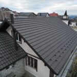 Țiglă metalică, Arctica – RAL 8019, Sîngera, Chișinău