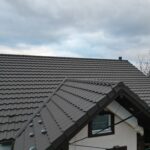 Țiglă metalică, Arctica – RAL 8019, Sîngera, Chișinău